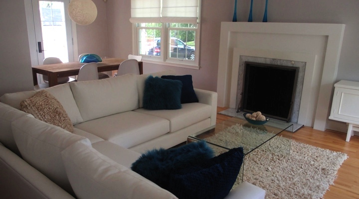 a modern interior space